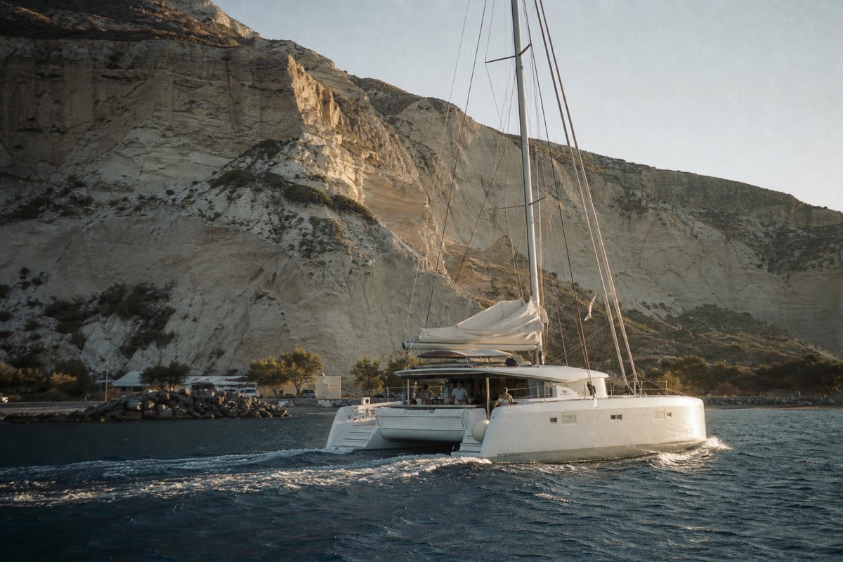 Lagoon 560 Luxury Sunset